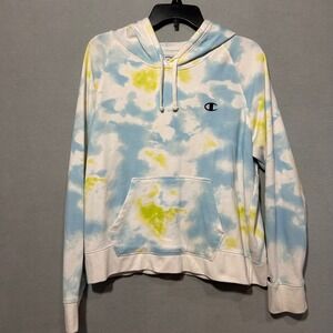 Champion‎ Athleticwear Womens XL Tie Dye Hoodie Sweatshirt